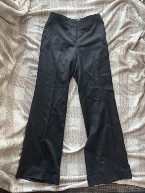 J. Crew Black Wide-Leg Dress Pants